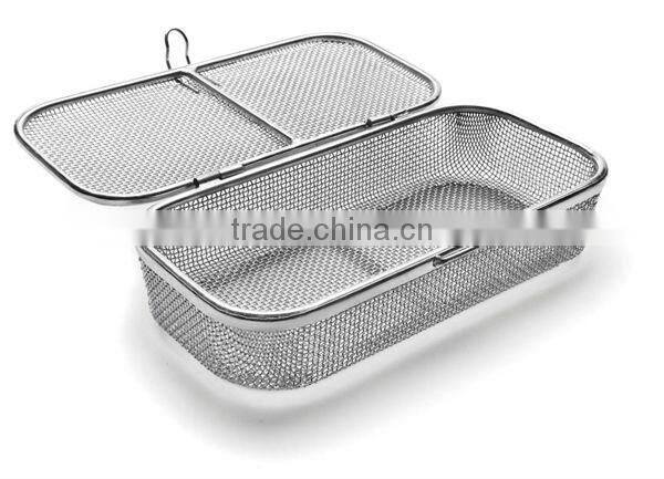 Stainless Steel Micro Mesh Tray with Lid