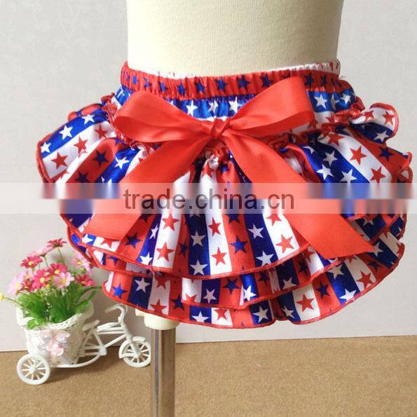 little girl bloomers ,infant stain printed diaper Cover ,0-4years H149