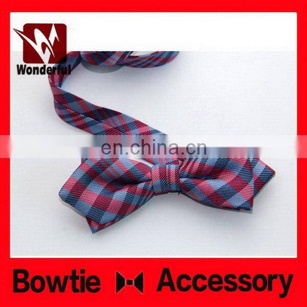 Special classical 100% silk woven self bow tie