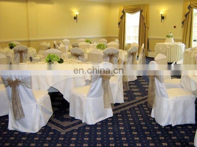 Wholesale Plain Burlap Wedding Chair Tie Backs