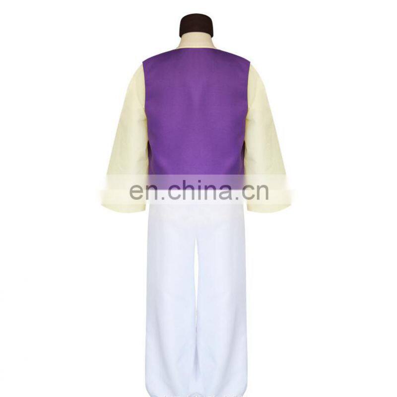New wholesale funny fancy dress cosplay costumes magic lamp Aladdin costumes for kids MFJ-0014