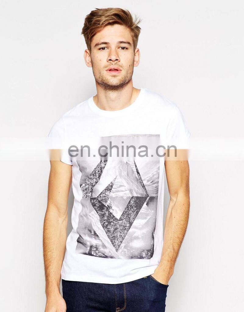 tshirt with abstract photo print/printed custom designs tshirt/high fashion men clothing tshirt model-sc333