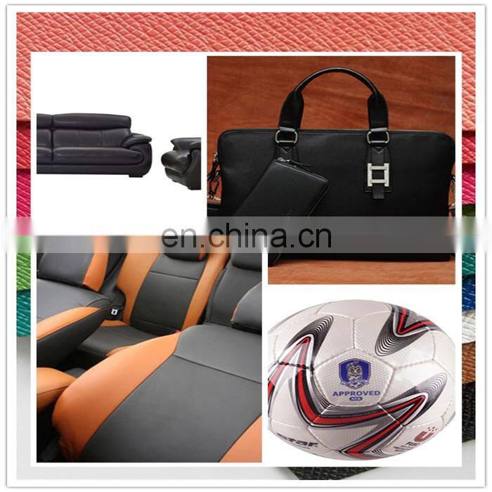 Faux pvc leather for decoration