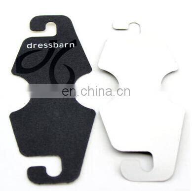Black PVC fold Earring cards necklace cards