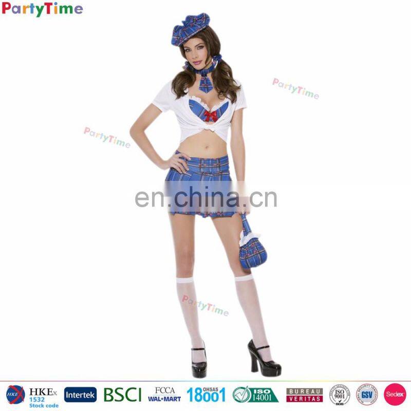 SK11 national exchange student naughty school uniform school girl sex costume
