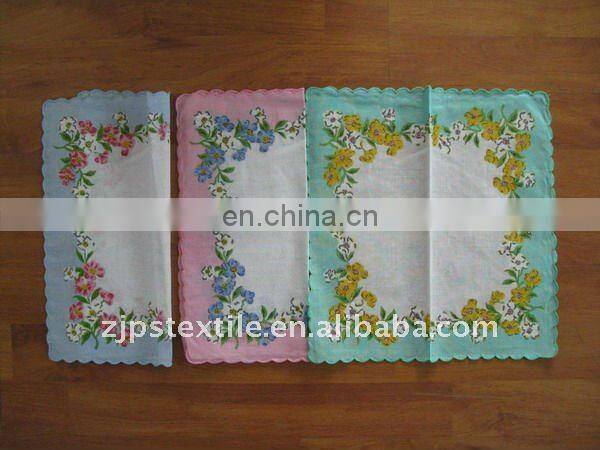 Graceful Purple Soft Silklike Hanky