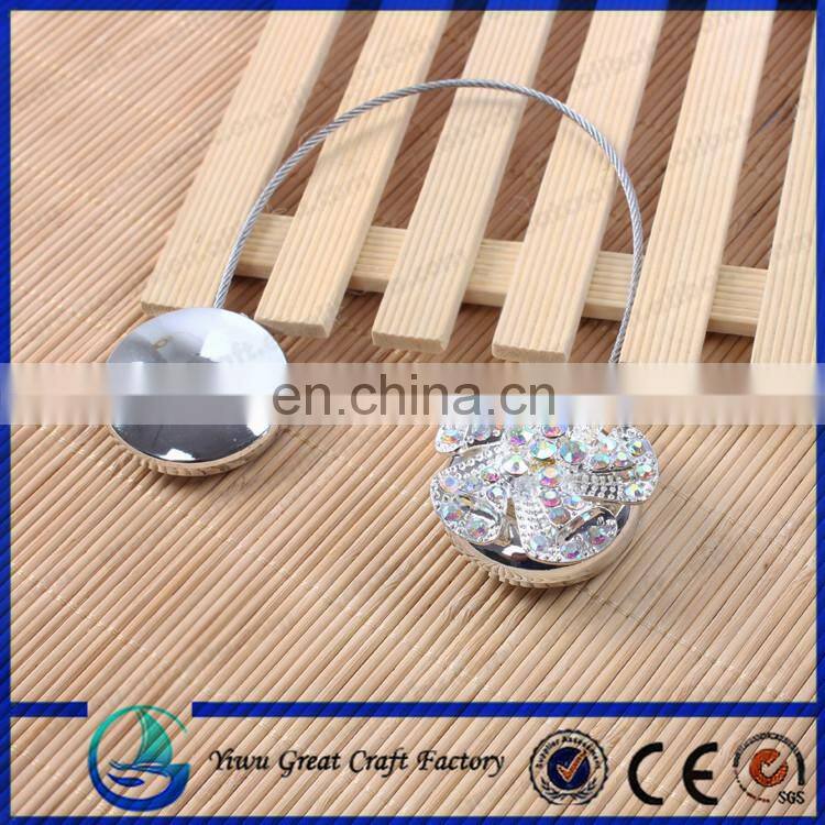 fancy magnetic curtain tiebacks