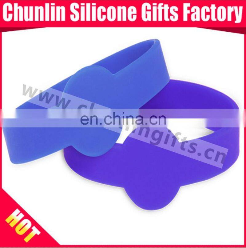 lovely cheapest cartoon figured silicone bracelet