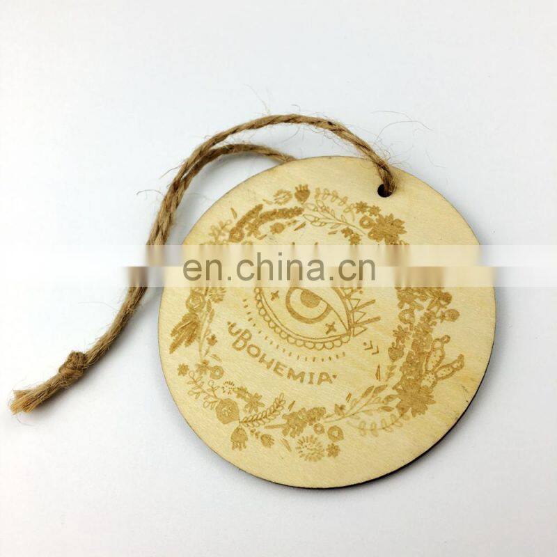 personalized wood hang tag for clothing printing wood hang tags