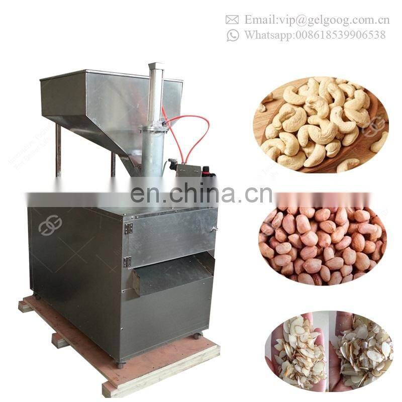 Groundnut Shredder Almonds Strip Cutting Almond Crusher Machine
