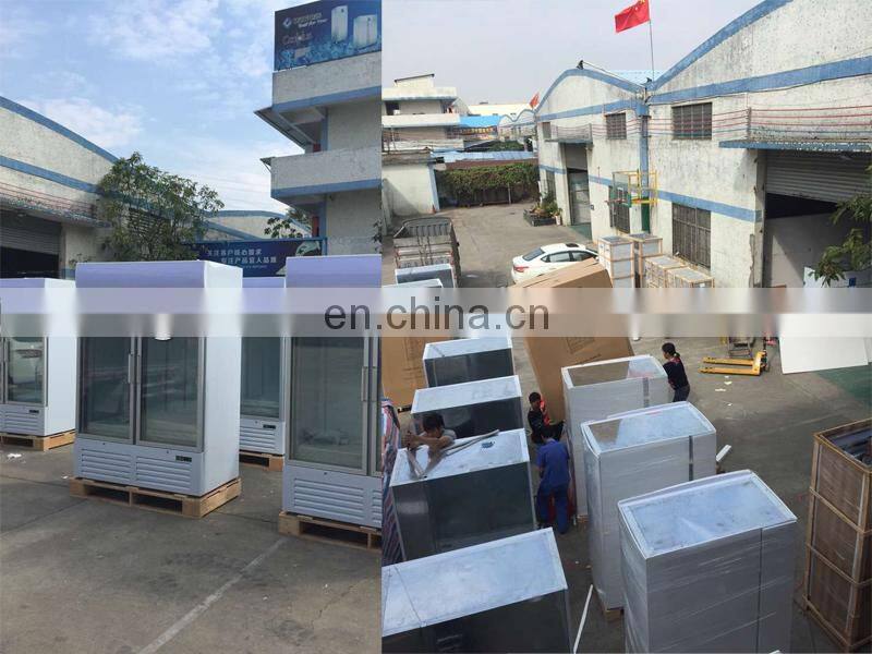 Auto Defrosting System Commercial Display Refrigerator,Showcase Freezer For Food