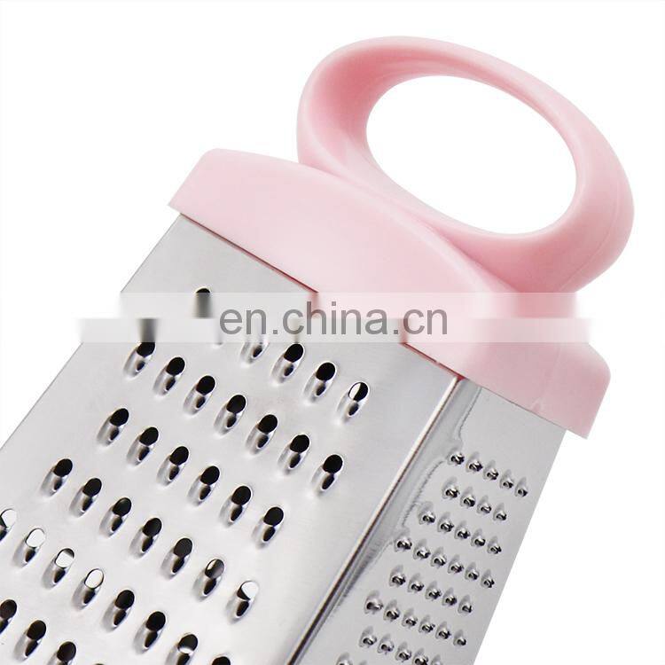 Professional 4 Sides Design Stainless Steel Handheld Mini Cheese Grater