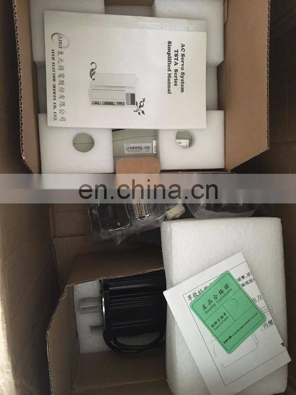 TECO servo motor with drive JSMA-SC04ABK01+JSDEP-15A