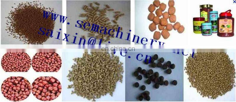 floating fish food extruder pellet feed machine