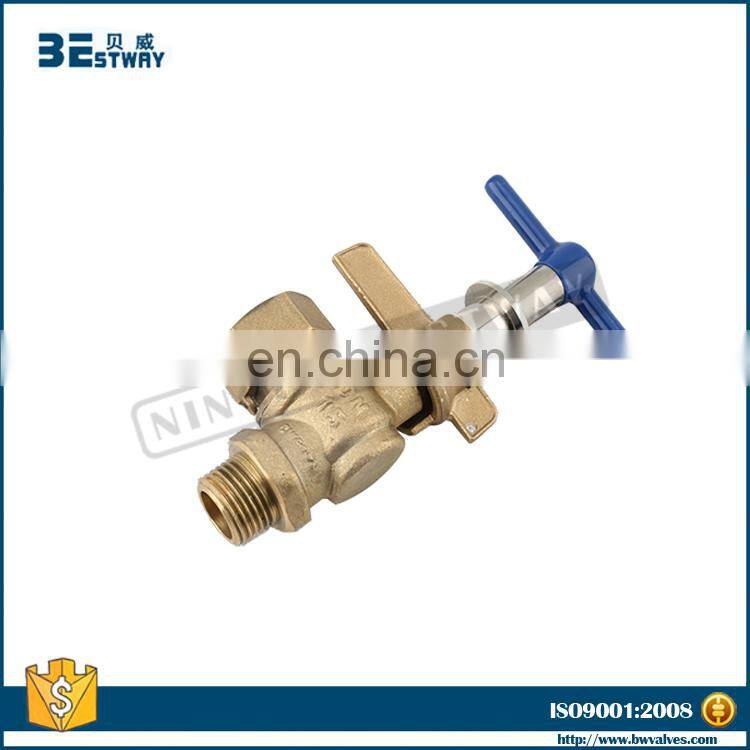 Factory direct supply customized best price brass forged lockable ball valve