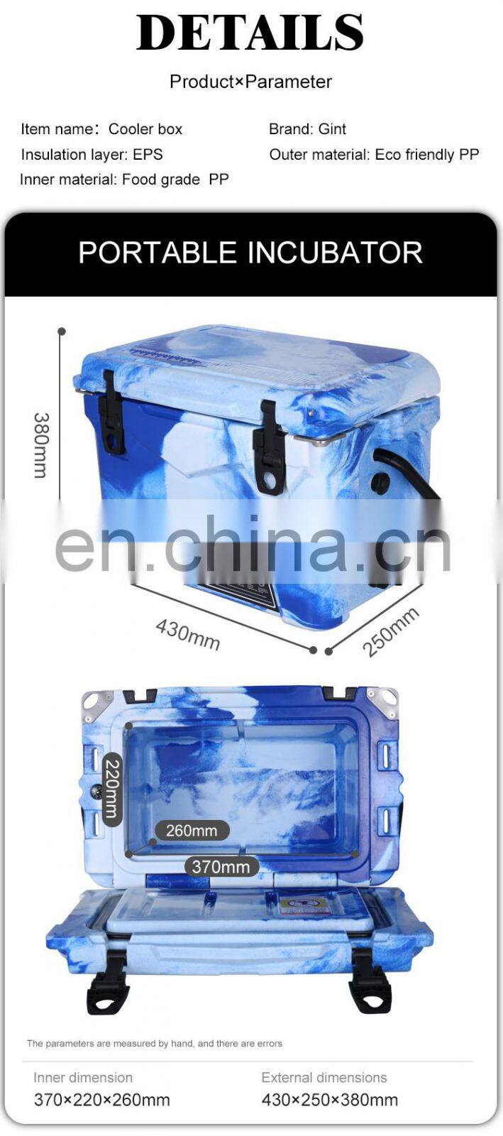 Hot Sell t Rote Cooler box Capacity camping fishing ice chest 20QT 35QT 45QT 60QT Differen for outdoor Hard thermal insulated