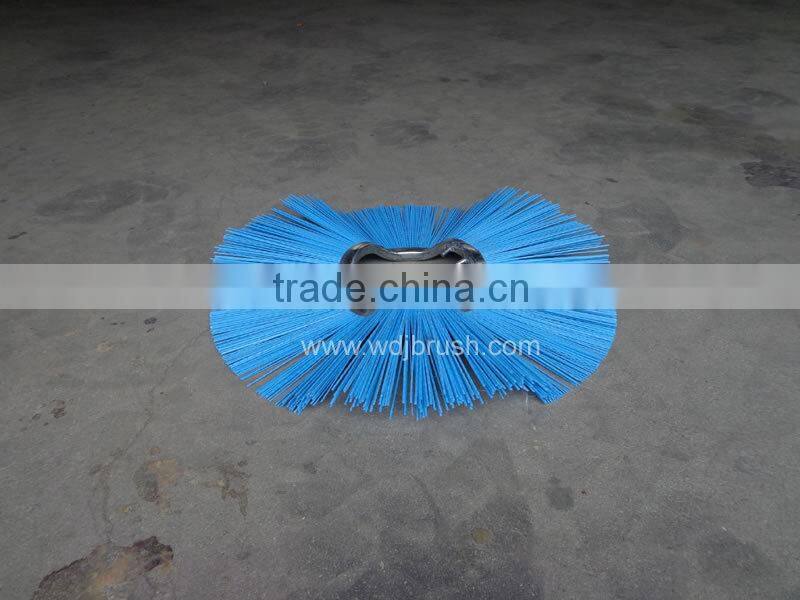anhui Mixturer poly and wire sweeper brush Bobcat sweeper brusher
