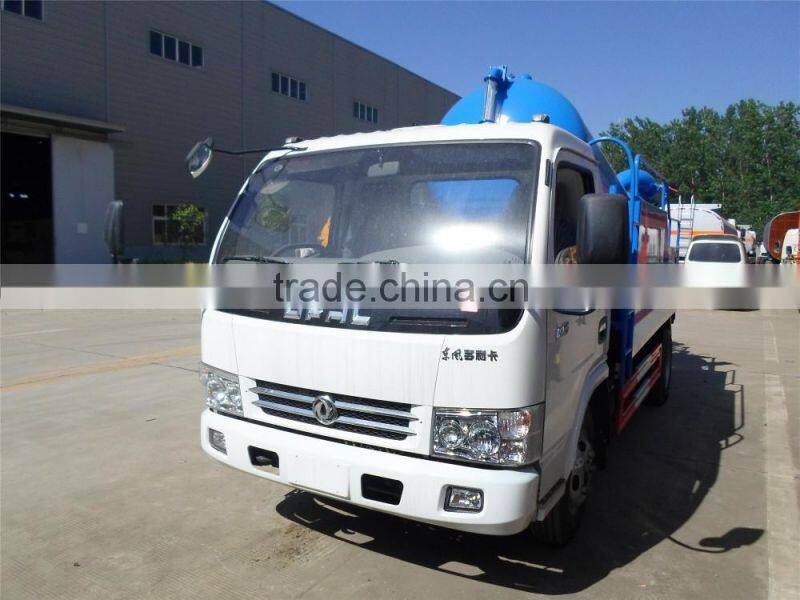 DFAC sewage suction truck with cleaning function with good price for sale 008615826750255 (Whatsapp)