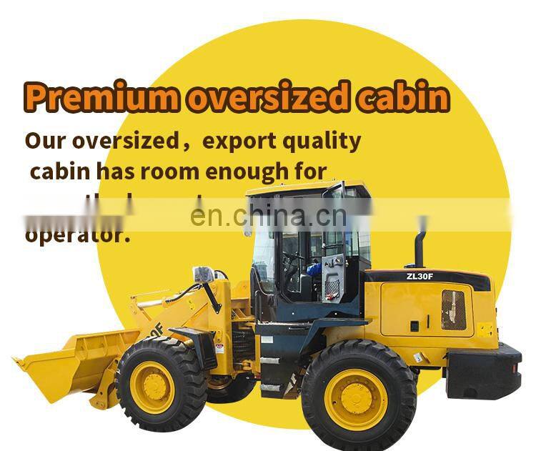 Factory Direct Chinese 3ton Payloader Front End Loader Loaders With Log Grappler Payloader Price