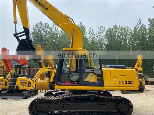 Komatsu used pc220 in stock , Used komatsu pc220-6 220-7 digging machines , Original komatsu heavy equipment