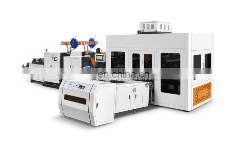 UT21 CE Certificate Automatic PP Laminated Non woven Square Bottom Bag Making Machine with Handle Loop ultrasonic weld