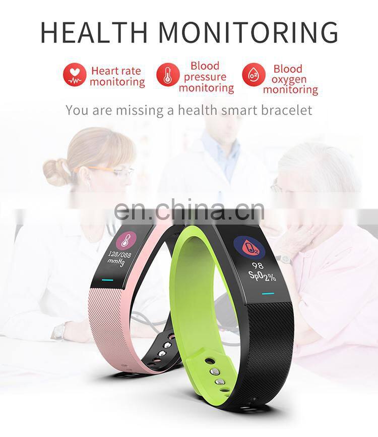 cheap price fashion 3D color screen body fit heart rate monitor instructions for rohs smart watch