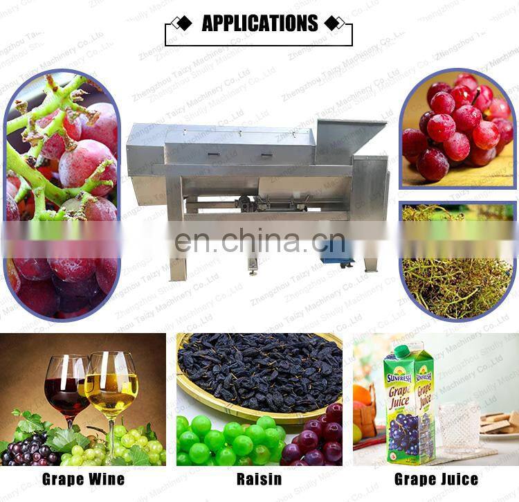 Grape Stem Removing Machine Destemmer Crusher Grape Crushing Machine