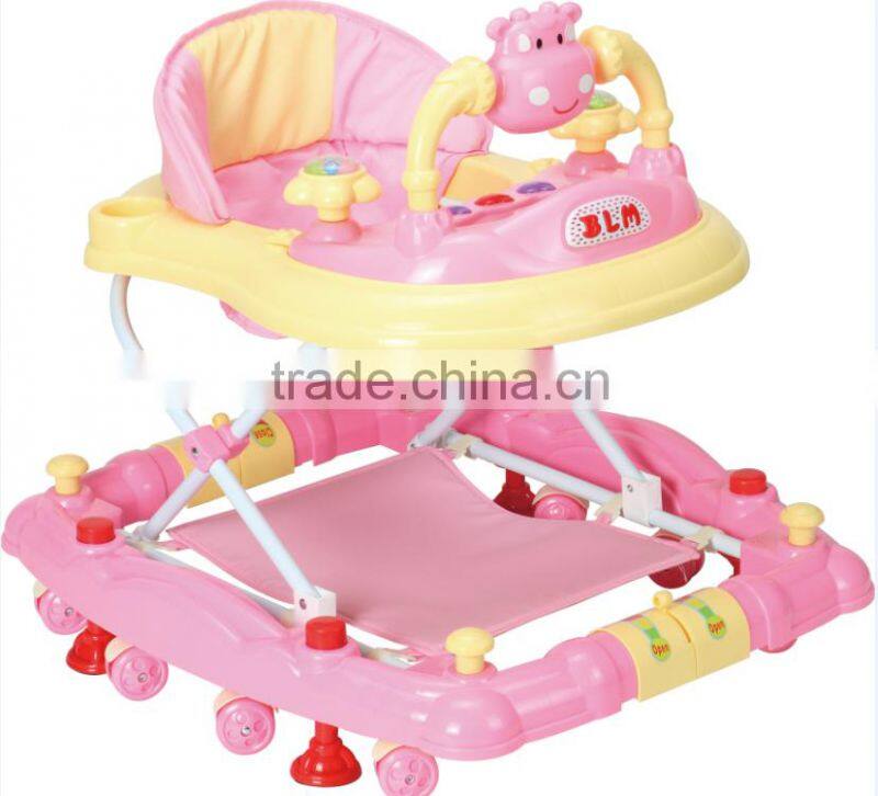 Rocking Horse Fashion Cartoon Round Boy Baby Walker BM1139
