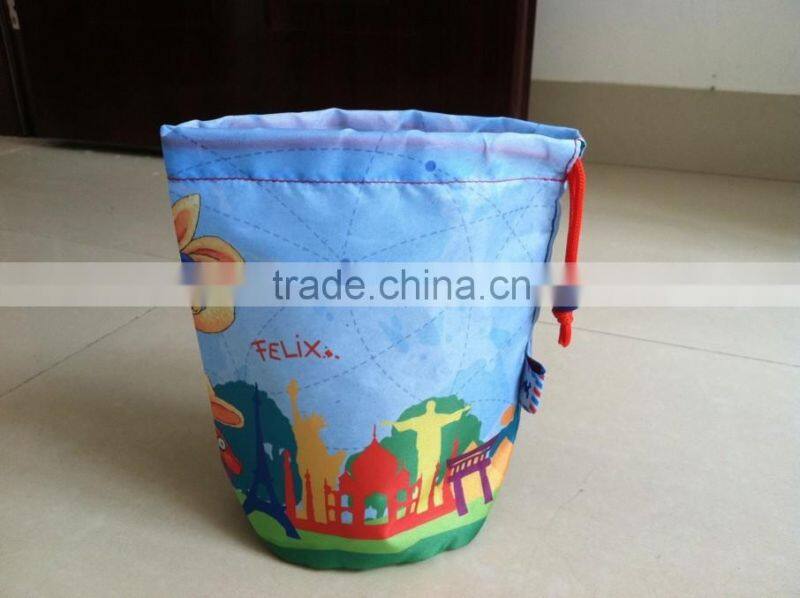 High quality reusable small fabric drawstring bags