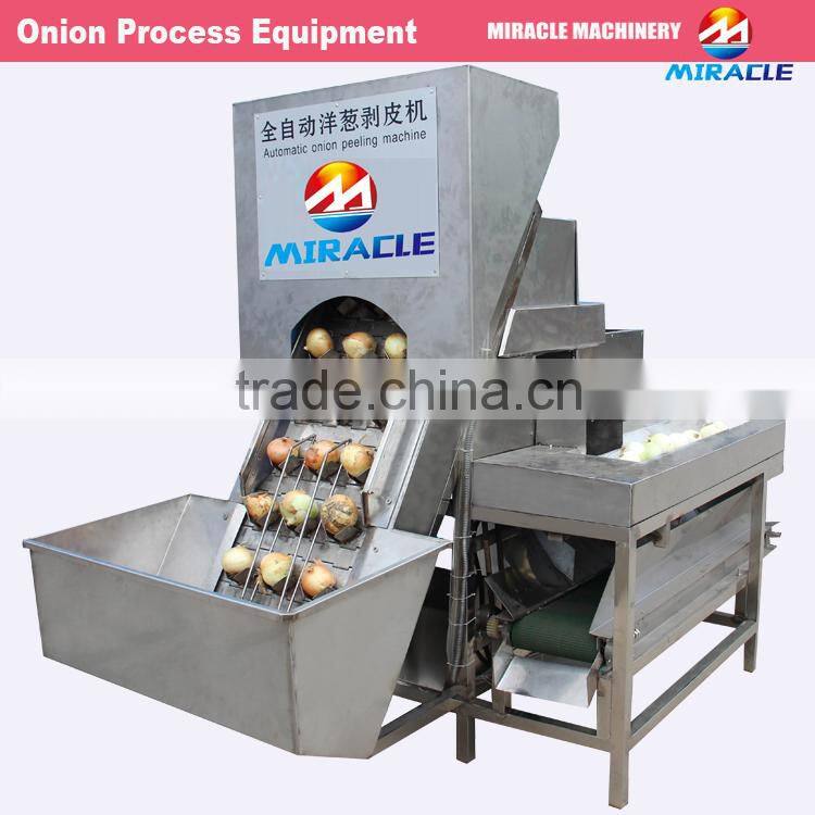 Industrial fresh onion skin peeler/red onion skin removing machine/peeling machine