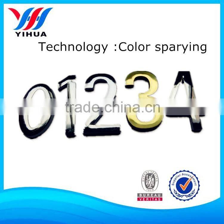 Custom chrome letters for cars / abs plastic car logo and their name