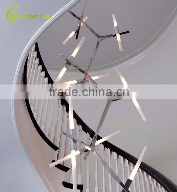 Modern Hill Agens tree Pendant Lamp, Decorative Pendant Light for Restaurant