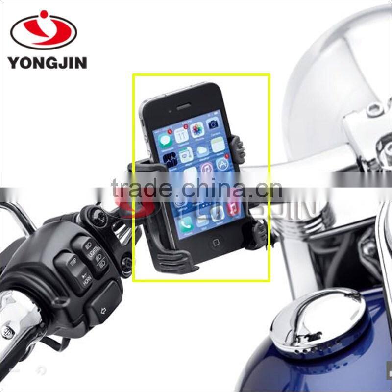 Moto Handlebar Mounted Cell Phone Holder Cruiser Chopper for Harley Davidson