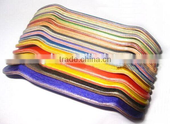 In stock cheap finger skateboard uncut Canadian maple wood skateboard decks blank manufacturer free shipping