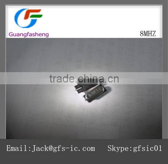 Crystal 8.000MHZ 20PPM 49S 8M Quartz Crystal, Crystal Resonator