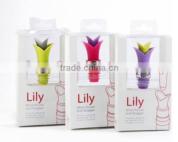 HOT wholesale durable silicone wine bottle stopper