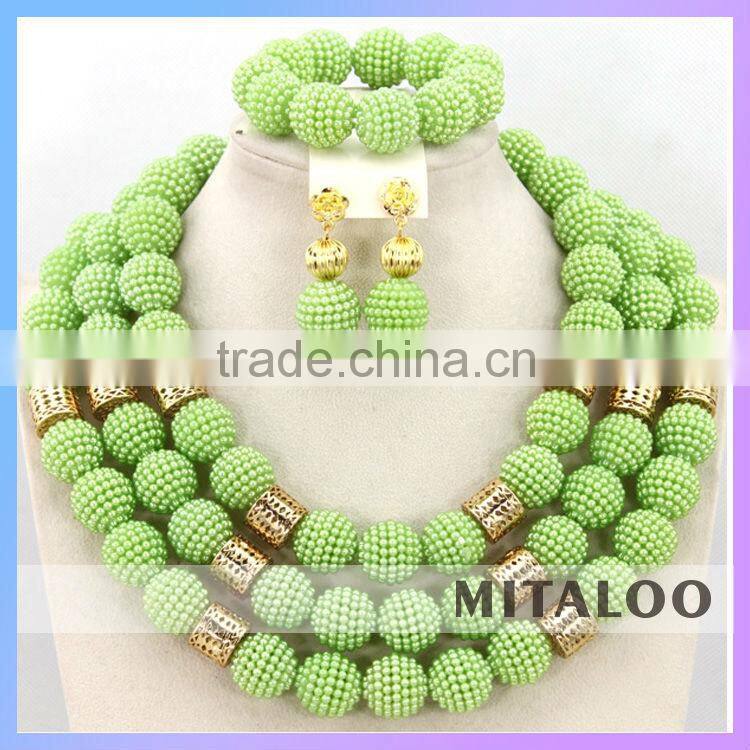 Mitaloo New Arrival Jewelry Set African Beads Jewelry Sets For Wedding Party MT0001