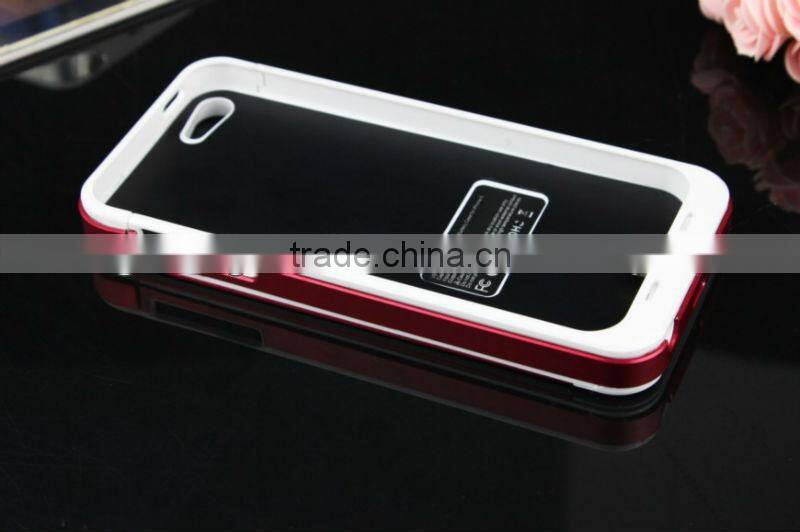 3500mAh Emergency Aluminum Backup Battery Case for IPhone5,For IPhone5 Power Case