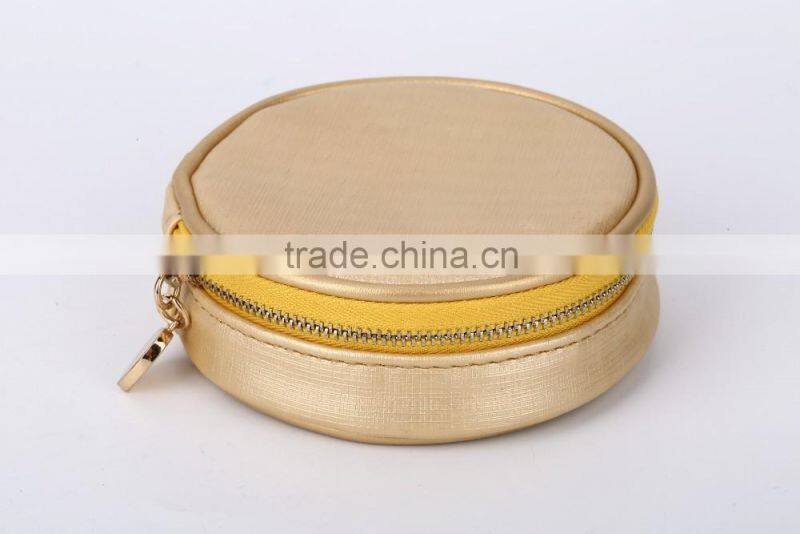 High Quality PU or PVC Leather Popular Color Cosmetic Bag for women