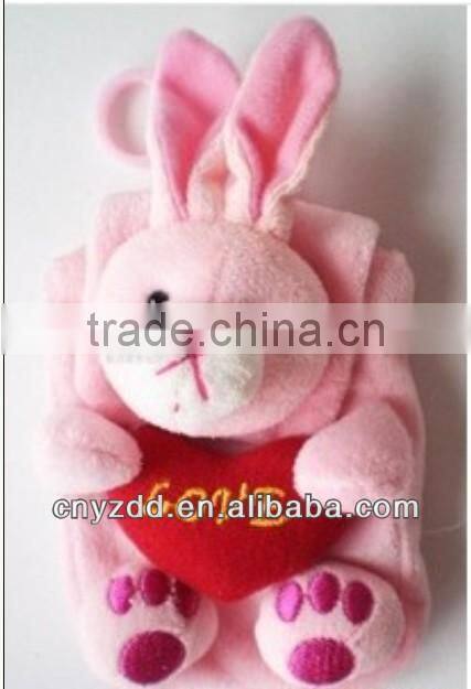 plush toy camera/ animal shape plush camera bag/ stuffed camera plush bag