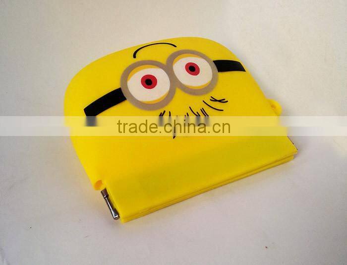 2016 Latest design cartoon silikon purses