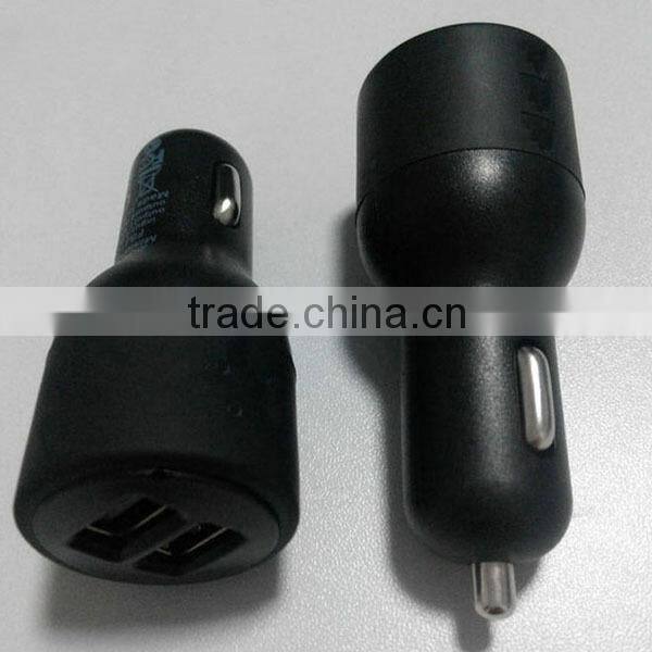 High Quality 4.2A USB Car Charger with Ring Light