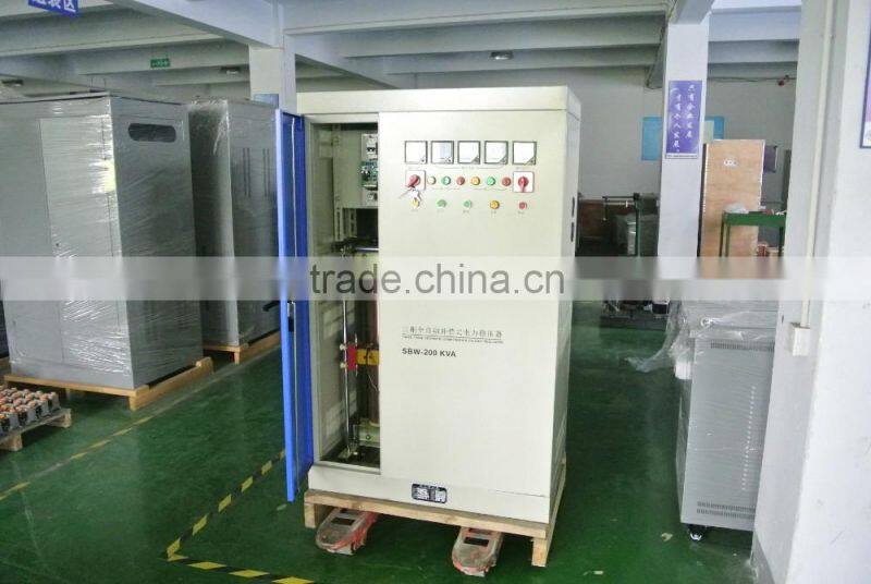 hot selling product 3 phase servo voltage stabilizer 50kva