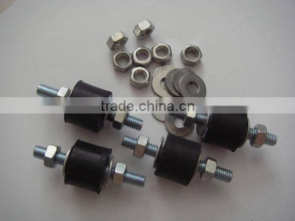 shock proof columniform rubber mount