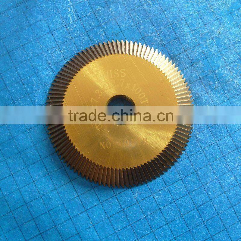 No Burr with smooth incisions_high precision&high compression strength 0011B-Ti side milling cutters for 101 machine