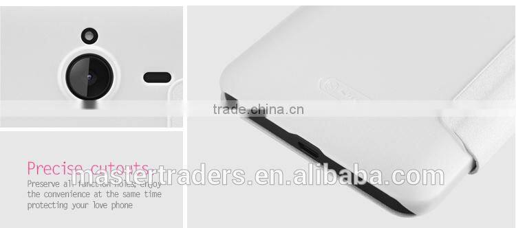 Original NILLKIN Sparkle Series Wallet Flip PU Leather Case For Microsoft Lumia 640XL MT-3526