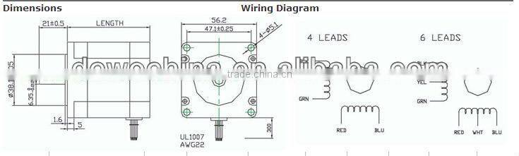NEMA 23 Geared Stepper motor, Gear Reductor Step
