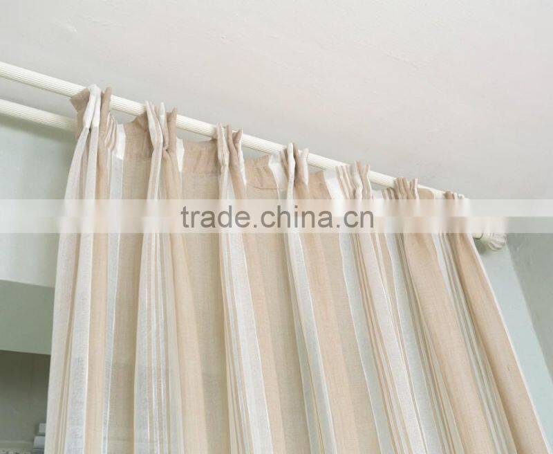 Polyester Linen Curtain Gauzes Fabric