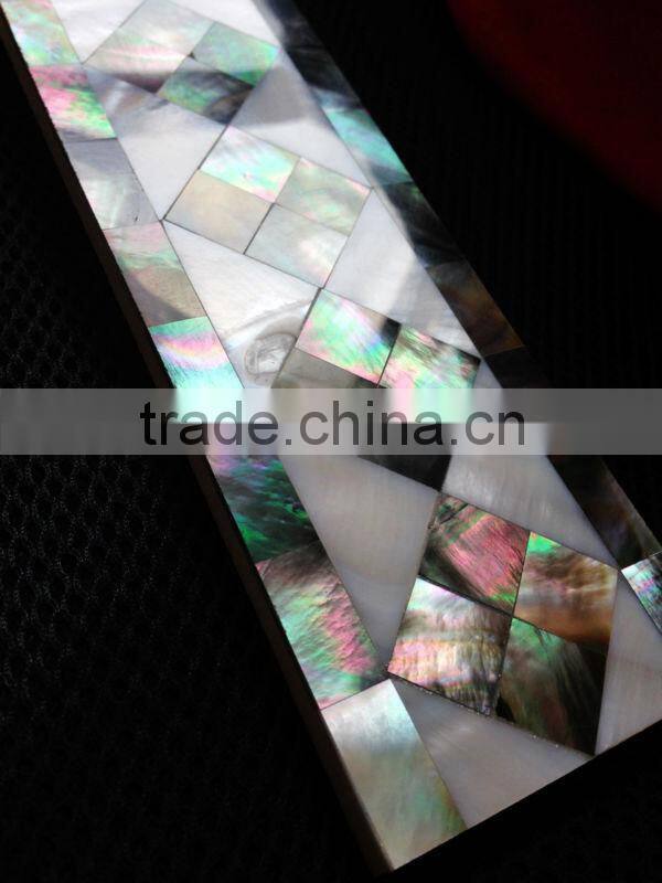 Black lip shell mother of pearl Border 60x300mm(BN105)