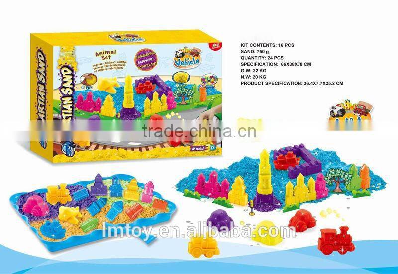 Delicious Cake 3D Magic Motion Sand with,21 sand modeling tools insided
